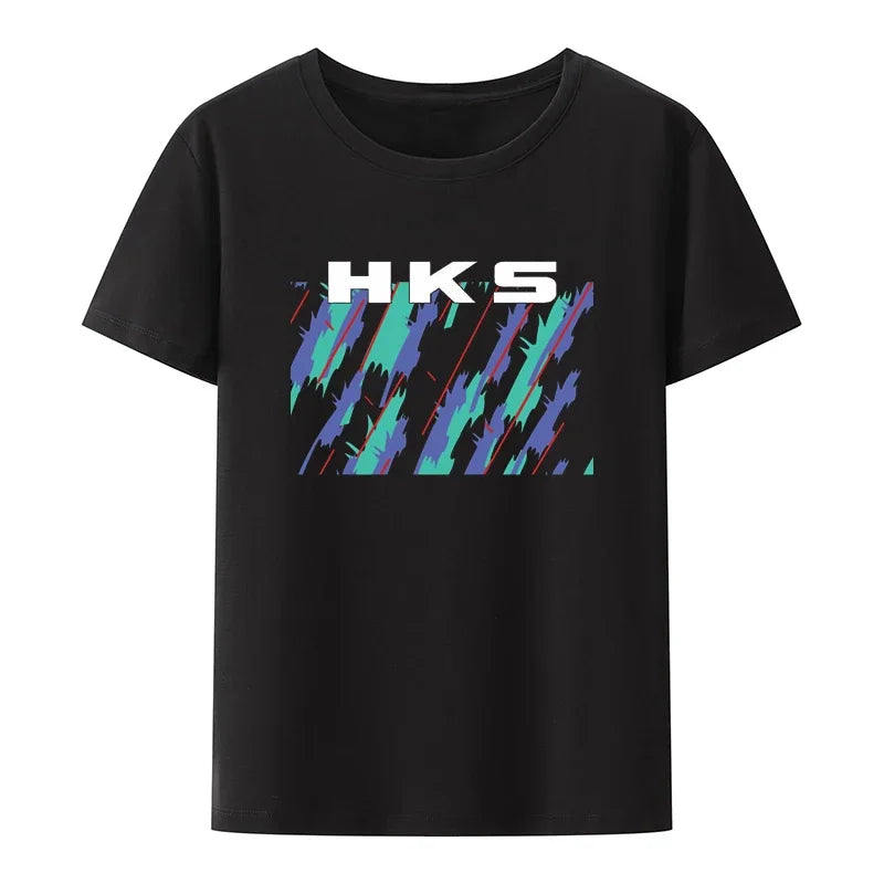 Hks Vintage Popular Tagless Modal Print T Shirt Original Men Shirt