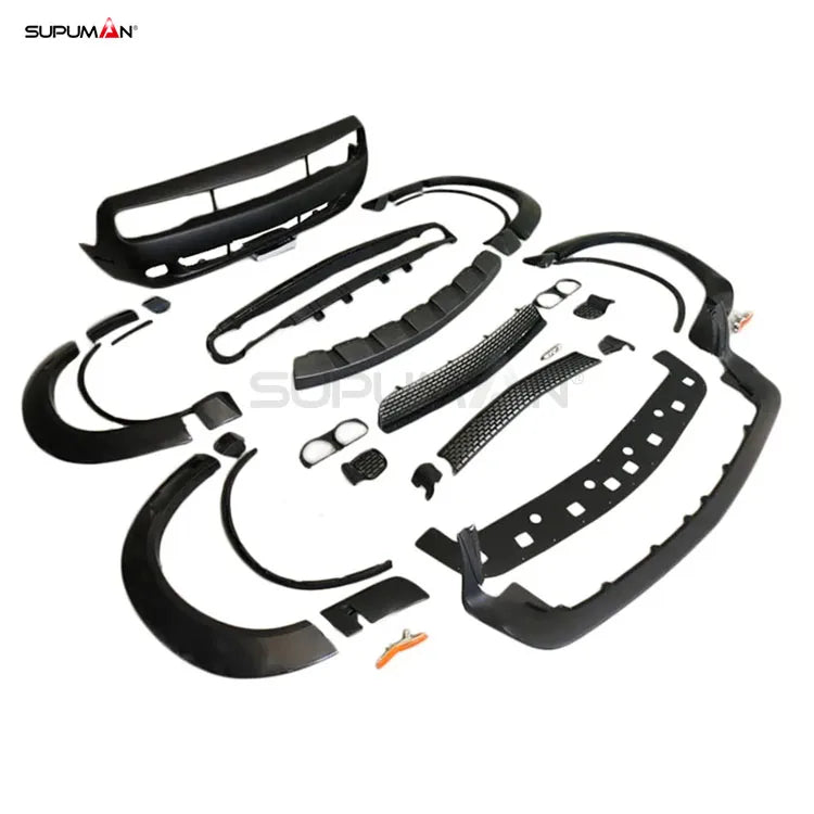 SUPUMAN ABS Performance Front bumper with fender flare kit for dodge