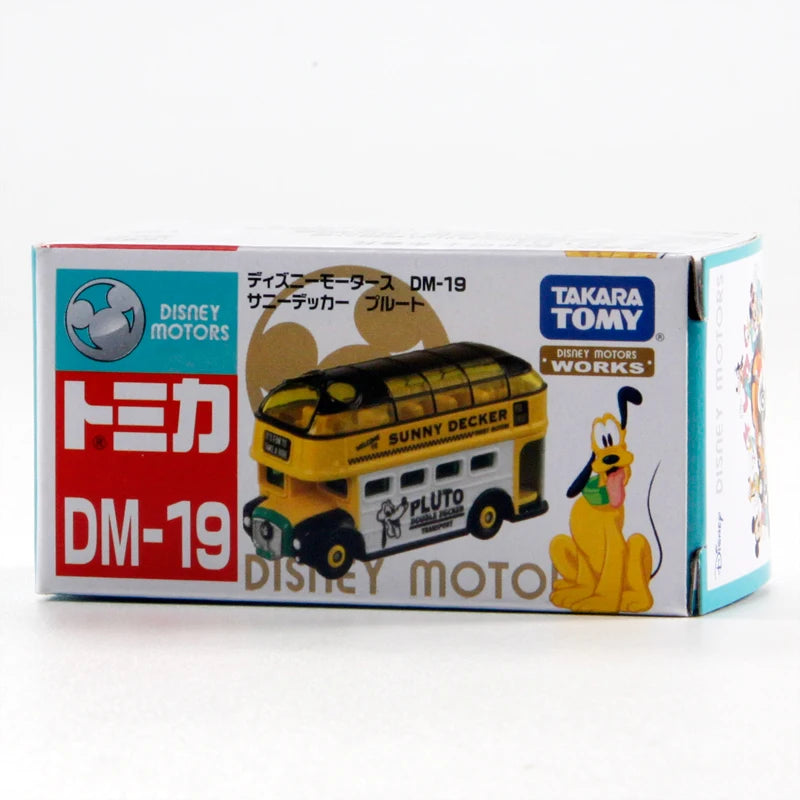 TAKARA TOMY Tomica Disney Pluto Sunshine Bus Motor Vehicle Model