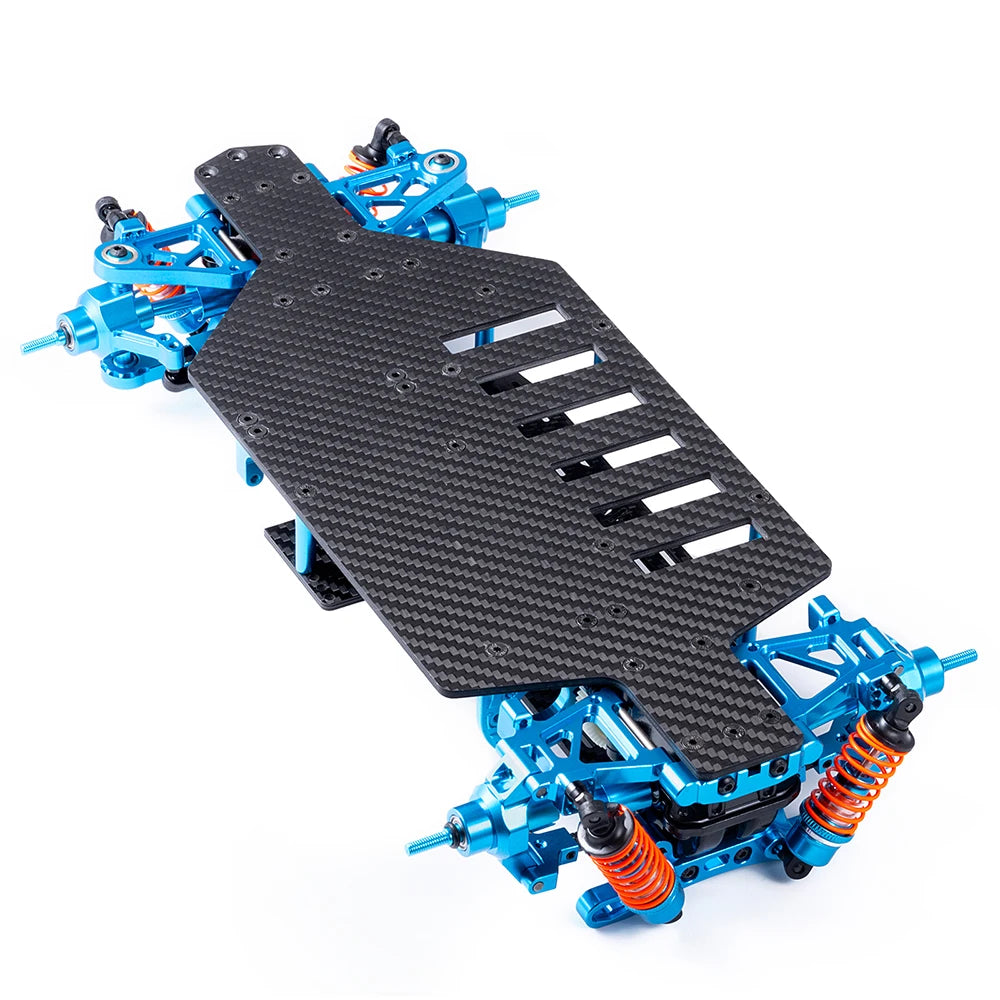 YEAHRUN Metal Alloy & Plastic & Carbon Fiber Chassis Shaft Drive Frame