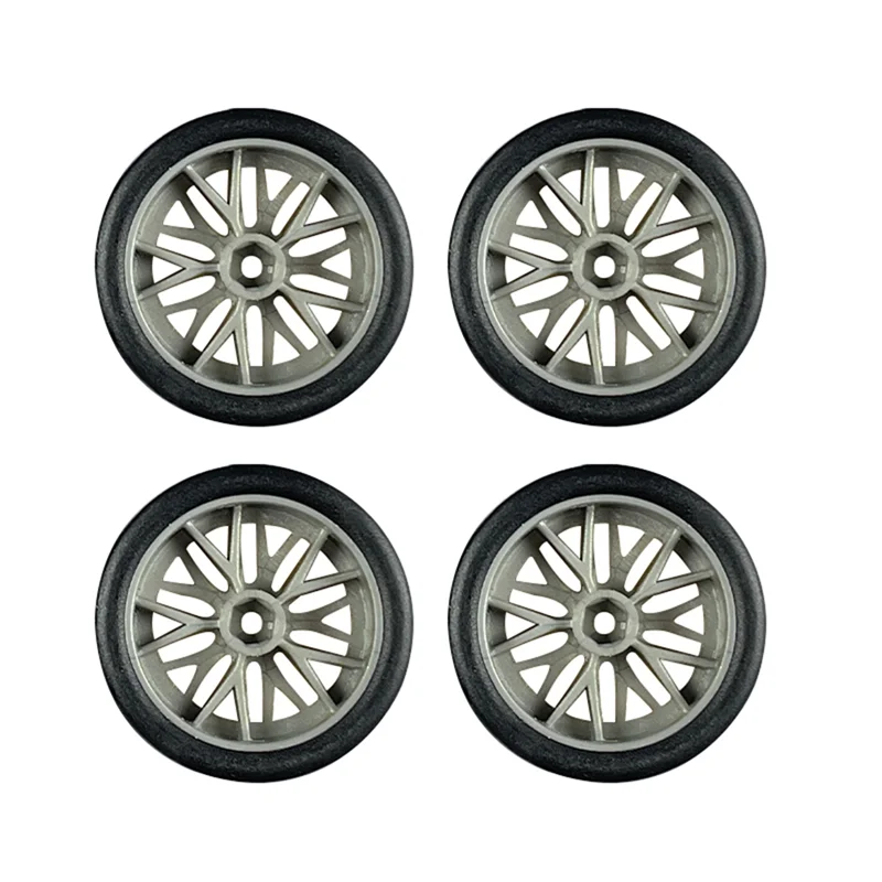 4Pcs 32mm RC Drift Tire Wheel Tyre for LDRC AE86 1/18 RC Car Upgrade