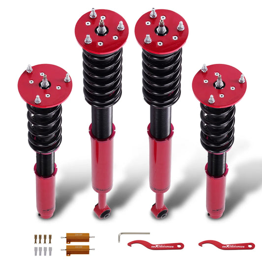 24 Way Adj Damper Coilover Suspension Kit For Mercedes W220 S320 S450