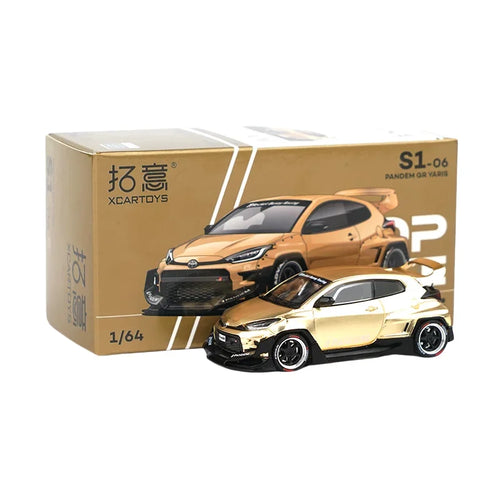 XCARTOYS S1-03 Toyota GR YARIS-HKS 1:64 Cast alloy car model Boys toy