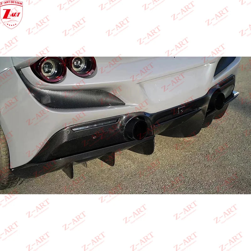 Z-ART F8 Carbon Fiber Aerokit for Ferrari F8 Carbon Fiber Tuning Kit