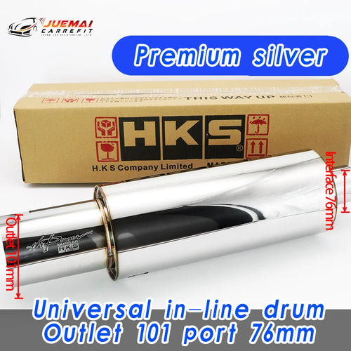 101mm Car Exhaust Pipe HKS Muffler Tail  Pipe Universal High Quality