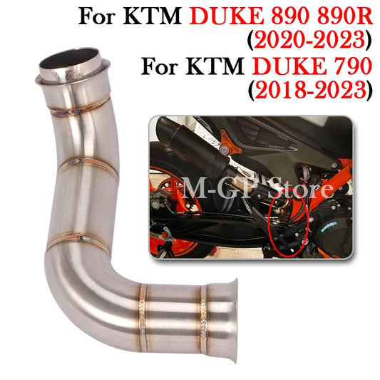 Slip On For KTM DUKE 790 890 890R 2018 - 2022 2023 Motorcycle Exhaust