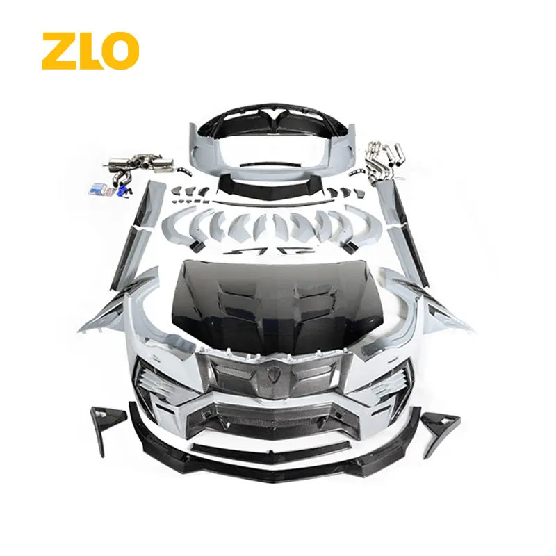 ZLO Customized Dry Carbon Fiber Painted MSY Body Kit Auto Exterior