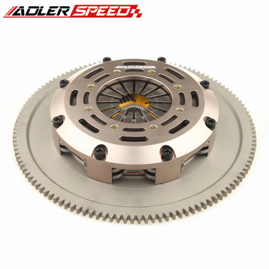 ADLERSPEED Racing Street Twin Disc Clutch Fits 04-18 Subaru WRX STI