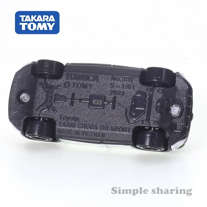 Takara Tomy Tomica No.102 Toyota Yaris Cross GR Sport Car Alloy Motor