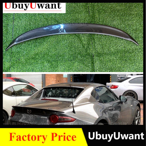 UBUYUWANT Spoiler For MAZDA MX5 MX-5 CARBON FIBER ND Miata Garage Vary