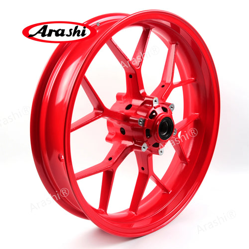 Arashi Red Front Wheel Rim Tire Hub For HONDA CBR1000RR 2008 - 2016