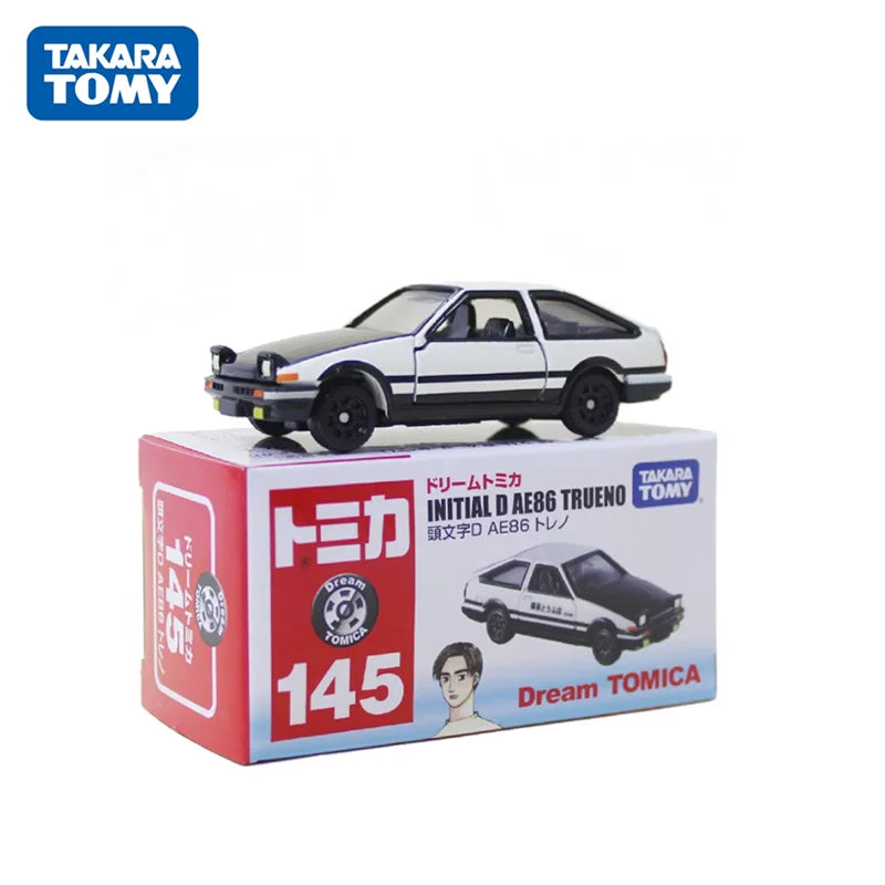 TAKARA TOMY Dream Tomica 145 Initial D Toyota AE 86 Trueno Diecast