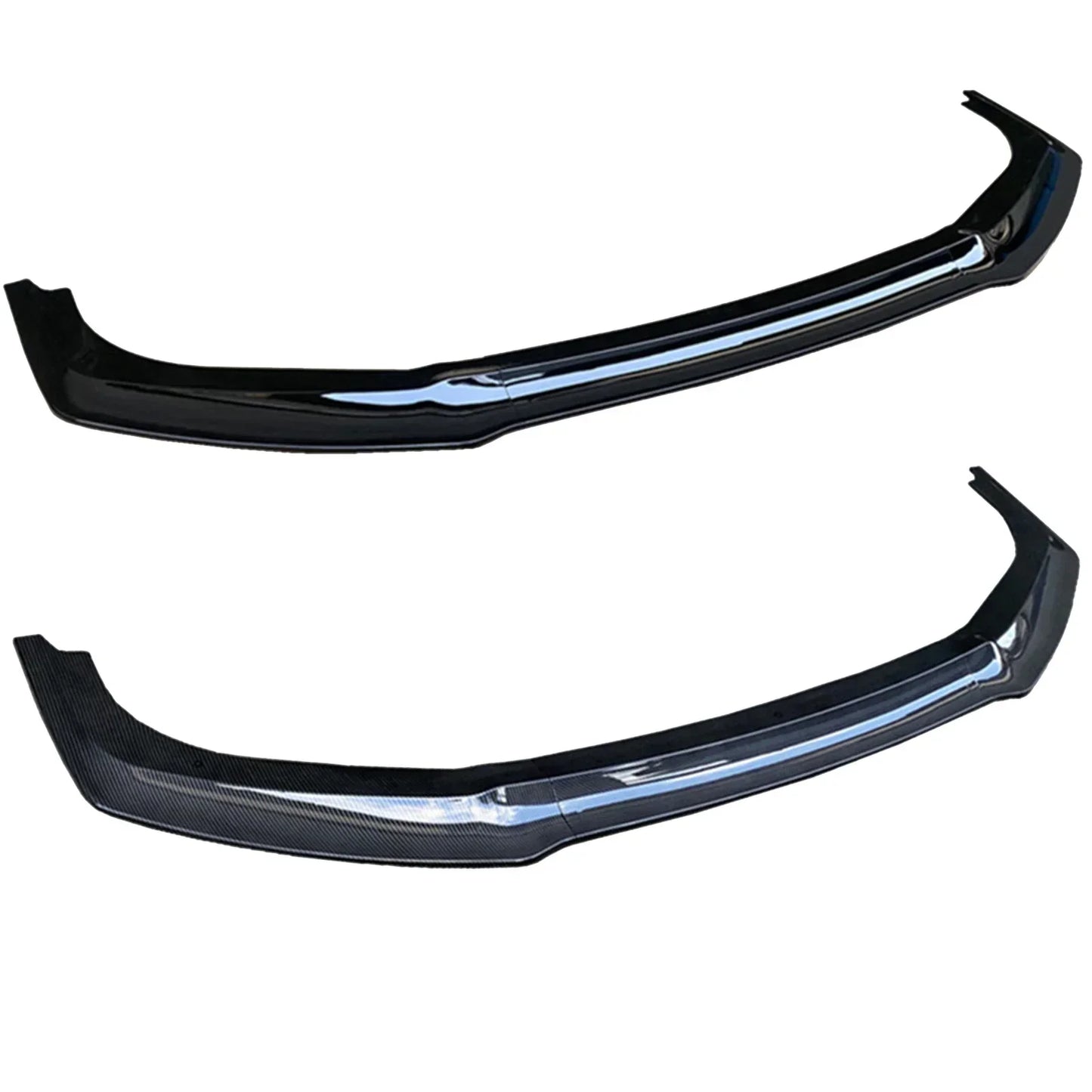 3PCS GR STYLE Car Front Bumper Lip Spoiler For 2016-2021 Honda Civic