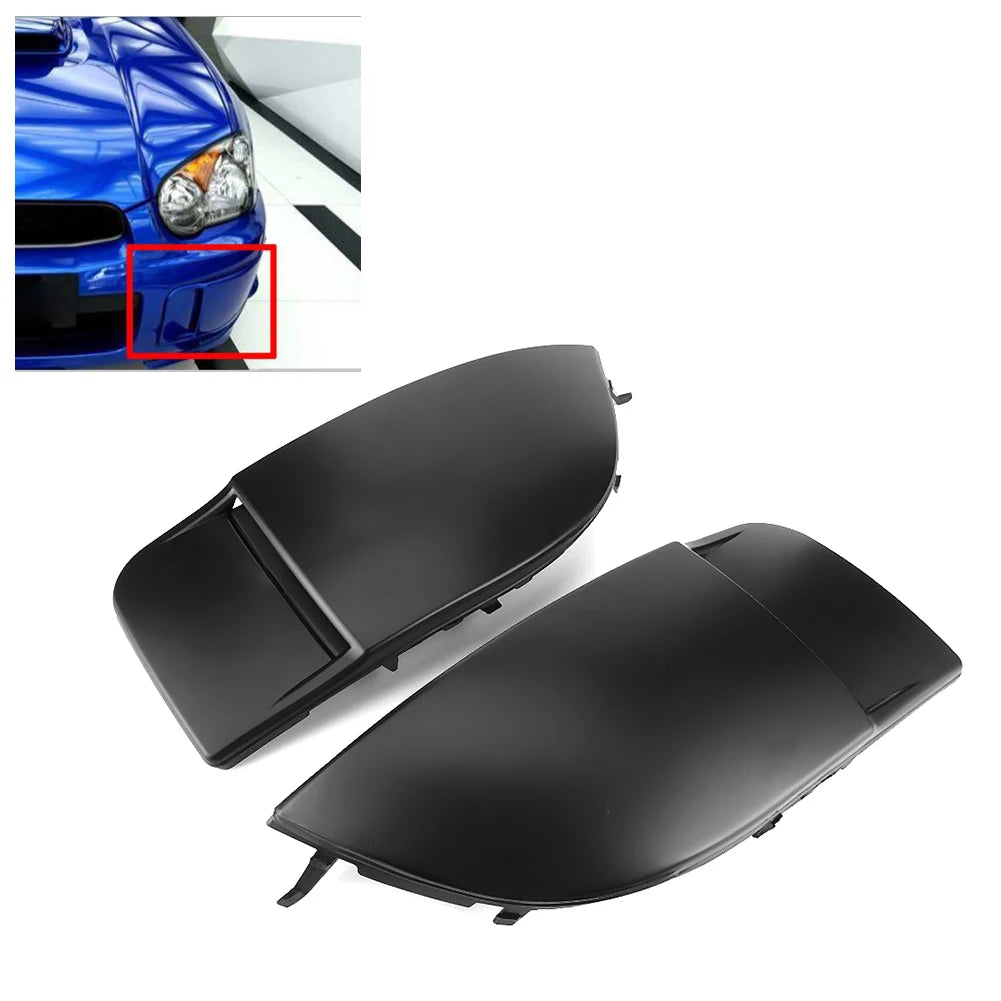 1 Pair Front Fog Light Bezel Lamp Cover Fit For Subaru Impreza STI WRX