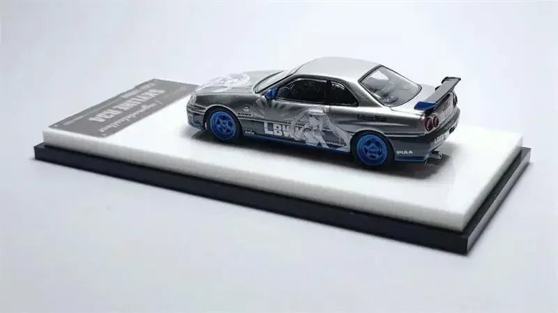 (Pre-order) Model Collect MC 1:64 SKYLINE R32 GTR HKS / R34 25GT TURBO