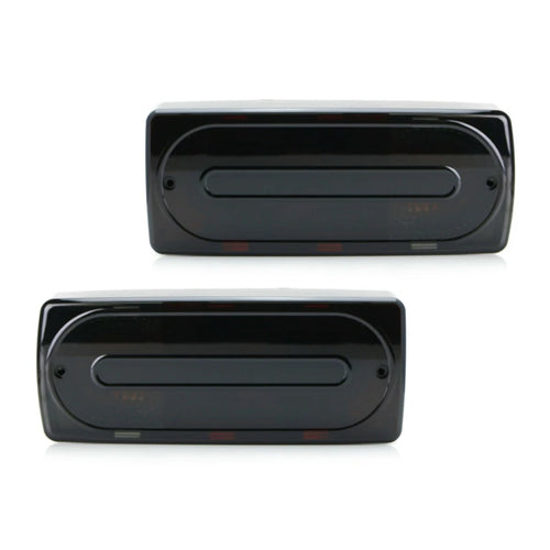 Smoked Black Car Rear Tail Light Cover Lenses For Mercedes Benz W463