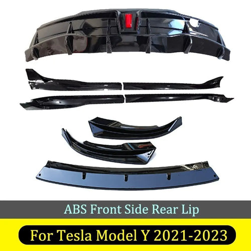 Tesla Bumper Lip Front Rear Bumper Lip For Tesla Model Y 2021-2023