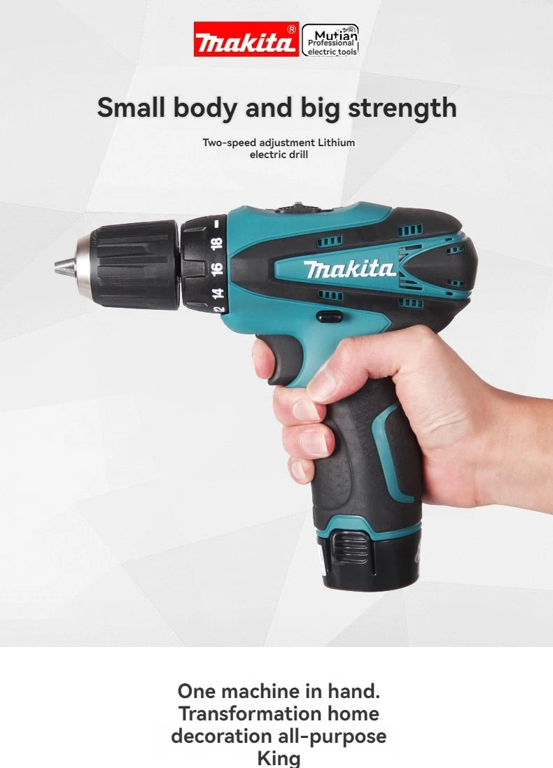 전동드릴 Makita DF330D Cordless drill Household tool multifunction