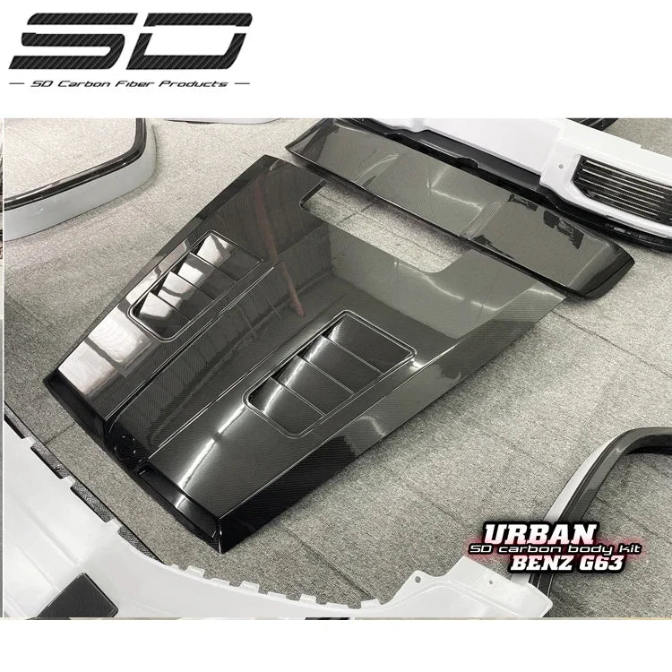 Urban Style Dry Carbon Fiber Car Body Kit For Mercedes Benz G-Class