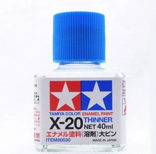 Tamiya Color ENAMEL Paint Thinner  80020 80030 80040 X20 10ML 40ML