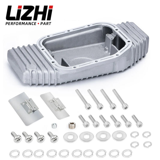 LIZHI- High Capacity Cast Aluminium Baffled Oil Sump Pan Upgrade For