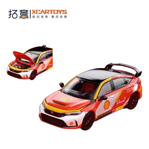 XCARTOYS 1:64 POPRACE SHELL Toyota Yaris Honda FL5 Volkswagen Golf