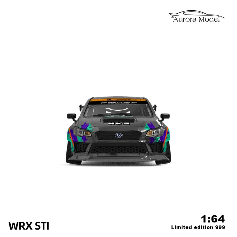 Timemicro&Aurora1:64 WRX STI HKS Coating Alloy Collection simulation