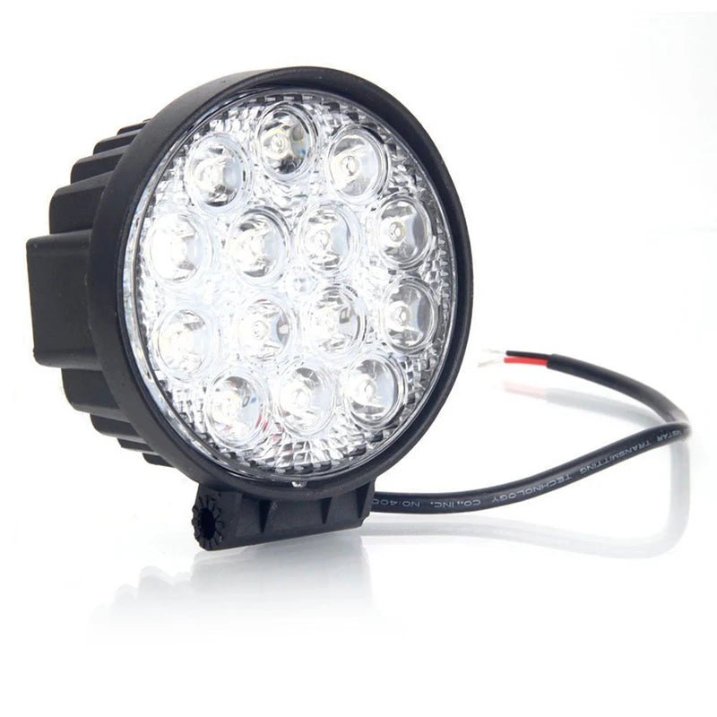 50MM 42W 14LED Work Light LED Car Front Fog Light 12V 24V for Truck