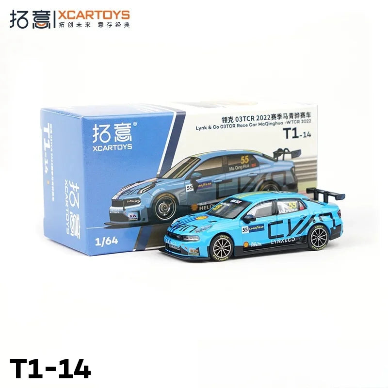 XCARTOYS Alloy model 1:64 Lynk K 03TCR 2022 Ma Qinghua version of the