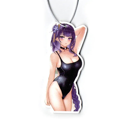 Sexy Tire Girl Pendant JDM Car Air Freshener Hanging Rearview Mirror