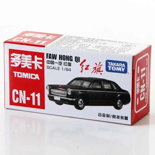 TAKARA TOMY Tomica 1/84 CN-11 FAW HONG QI Mini Diecast Alloy Model Car