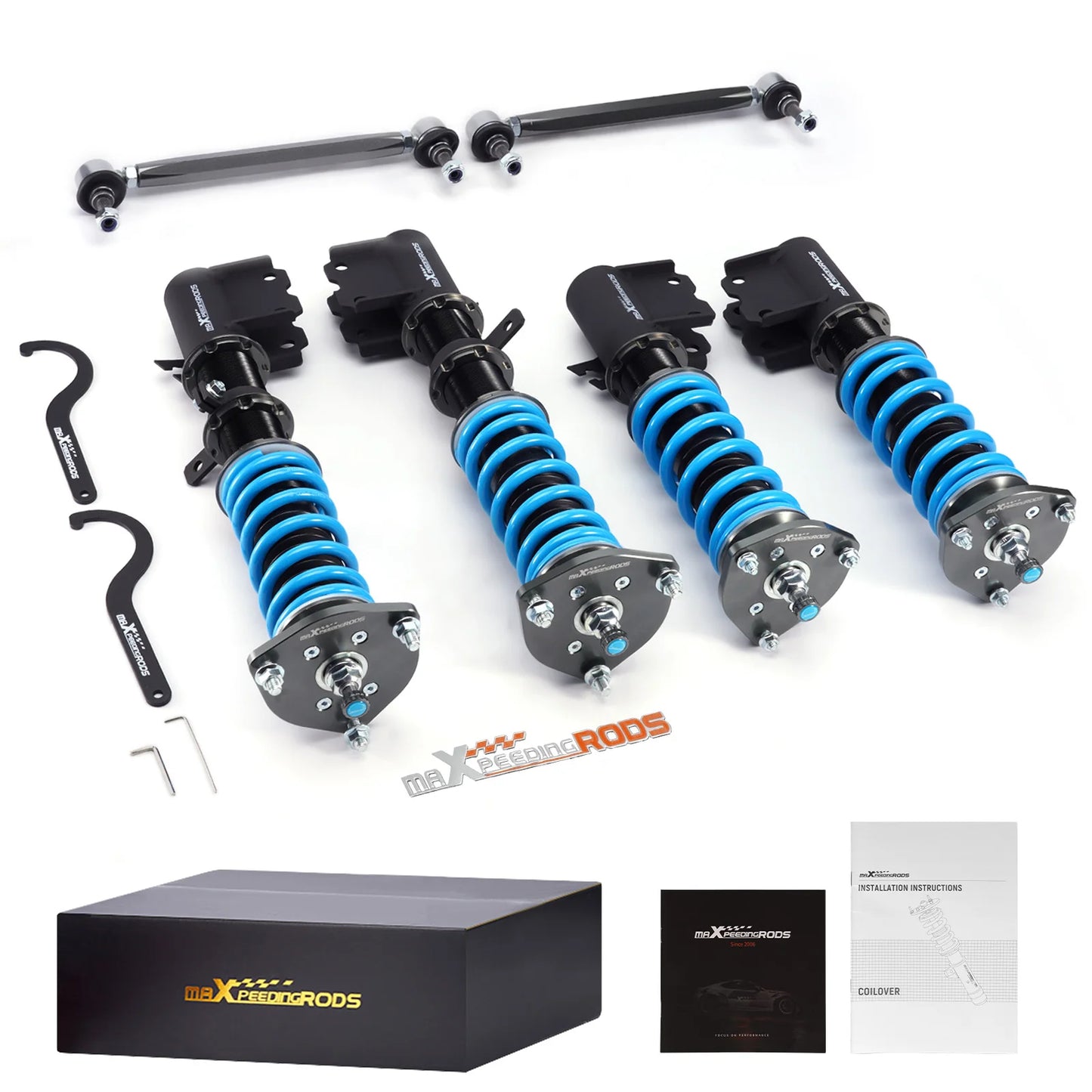 24 Way Damper Adjustable Coilovers Suspension Kit For Nissan Sentra