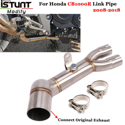 Slip On Motorcycle Exhaust Escape Original Muffler Stainless Steel