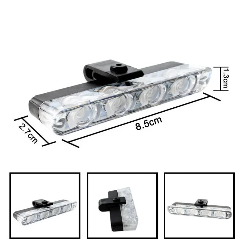 12V 4in1 16LED Strobe Grille Light Car Flashing Emergency Warning