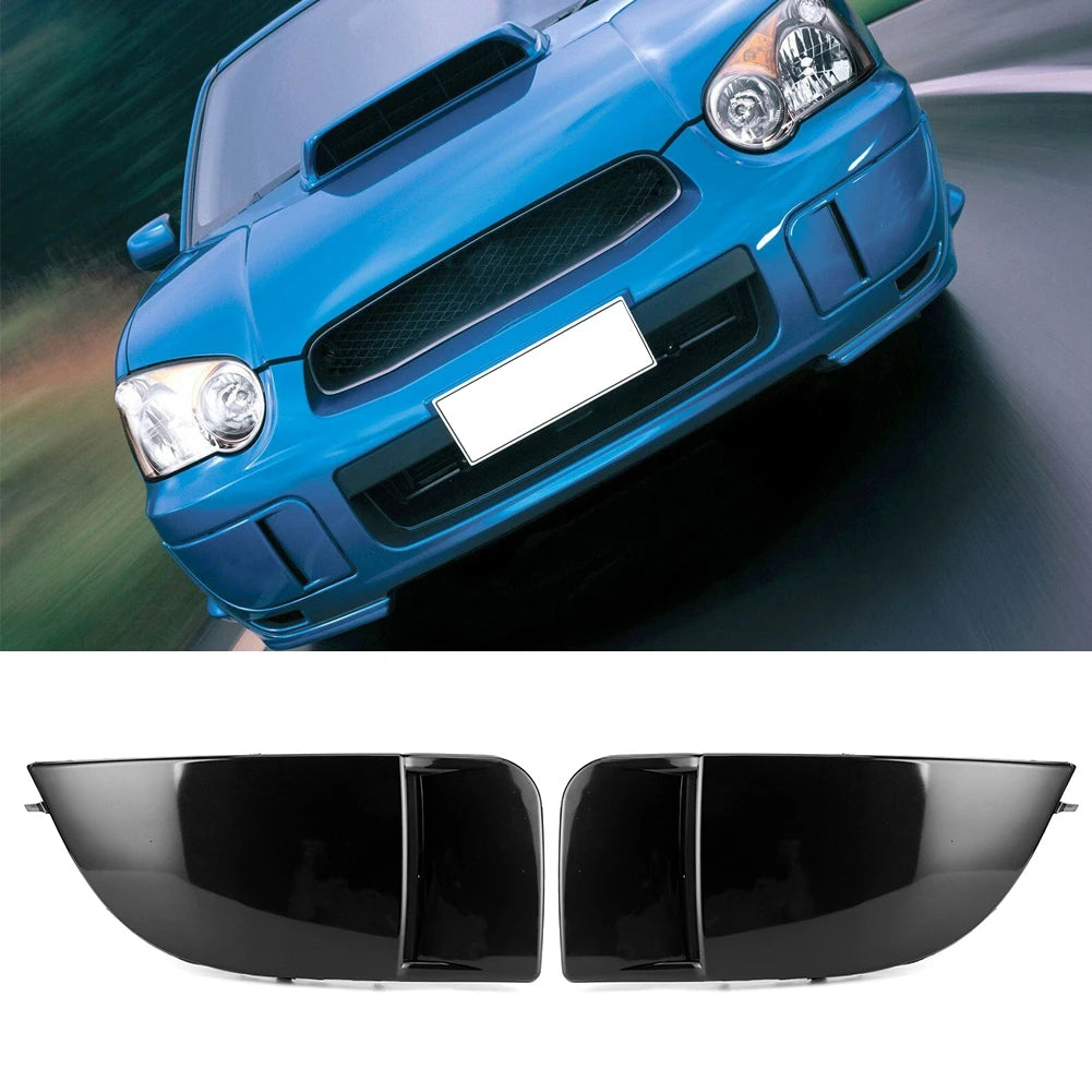 1 Pair Front Fog Light Bezel Lamp Cover Fit For Subaru Impreza STI WRX