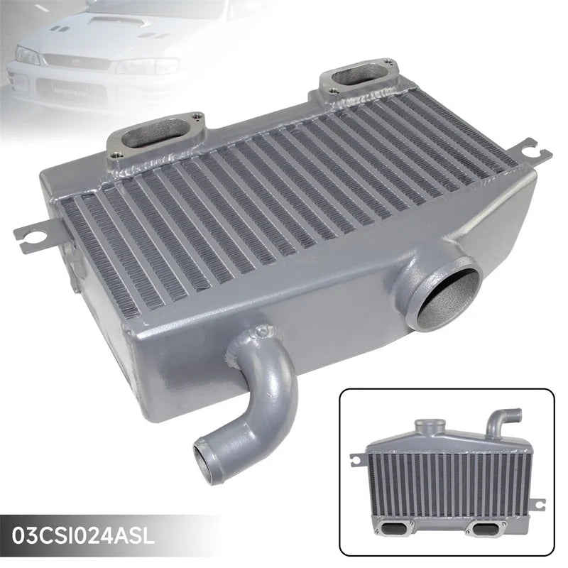 Uprated Top Mount Intercooler Turbo EJ20 100mm For Subaru Impreza WRX