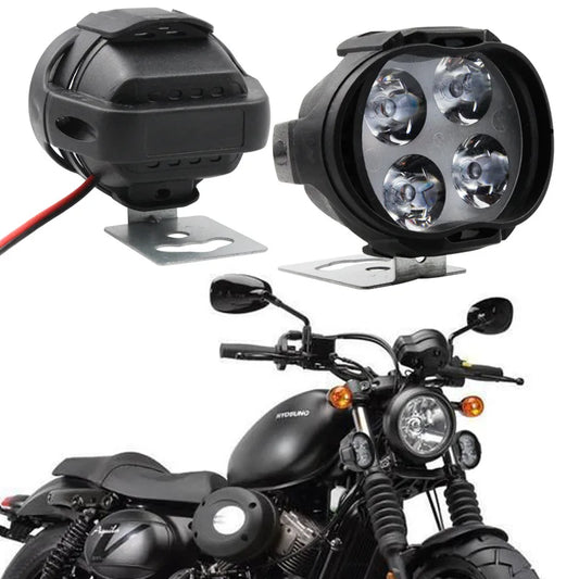 10W motorcycle 4-bead spotlight tail light 12v electric vehicle LED