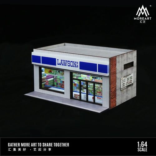 TimeMicro+MoreArt 1:64 Family Convenience store lighting version