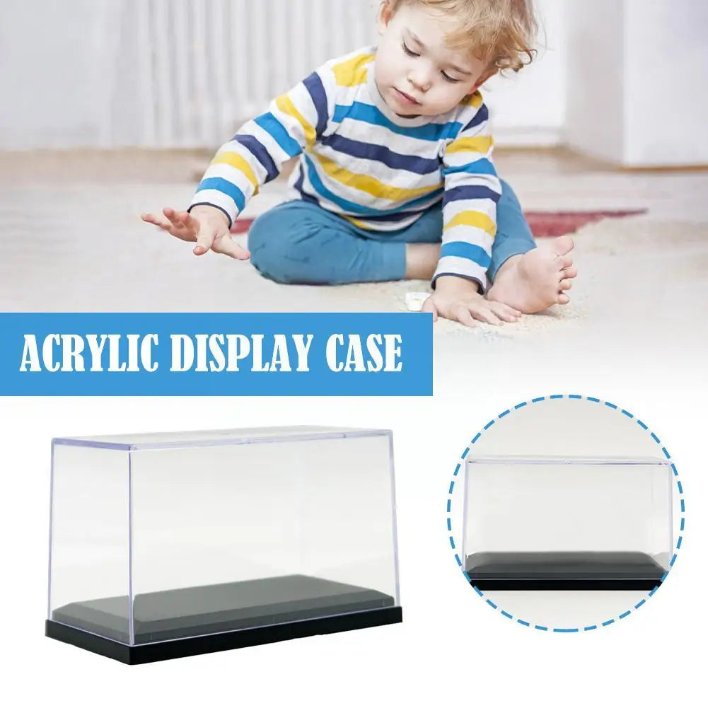 Scale 1:64 Transparent Acrylic Hard Cover Display Box For Car Model