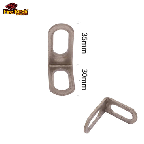 1Pcs Stainless Steel Universal Motorcycle Exhaust Pipe Bracket Fixed