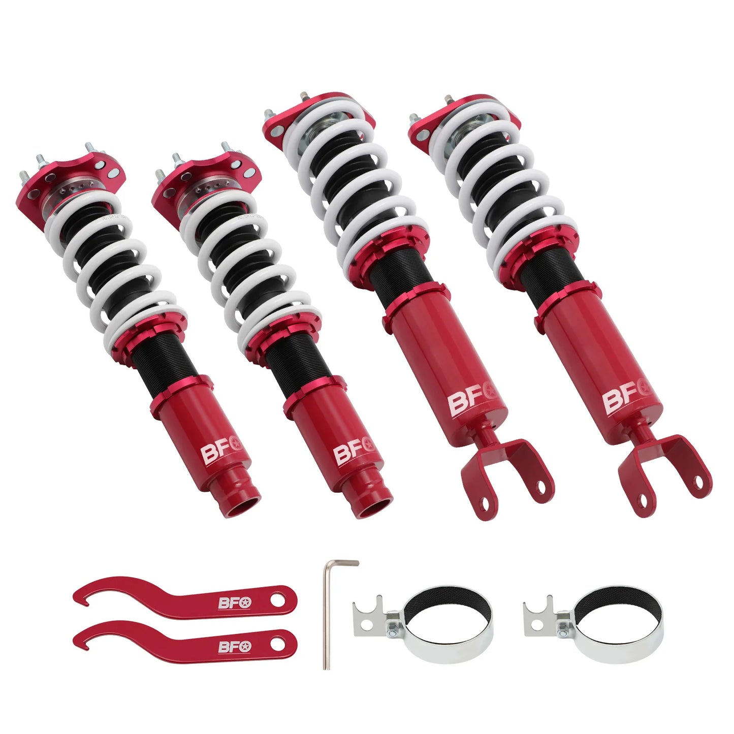 24-Way Adjustable Damper Coilover Coilovers For Honda Prelude BB1 BB2