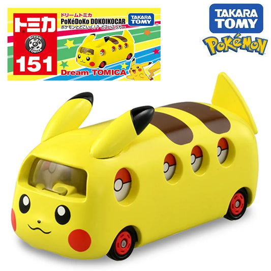 TAKARA TOMY Tomica No.151 Pokemon Pikachu Pokedoko Dokoikocar Bus