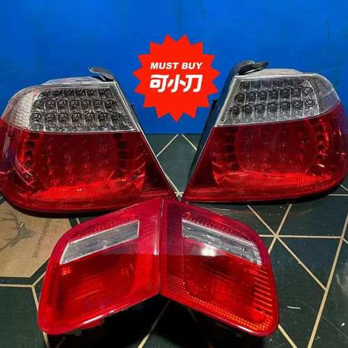 4pcs Car led Tail Light Assembly For BMW 3 series e46 320 318 325