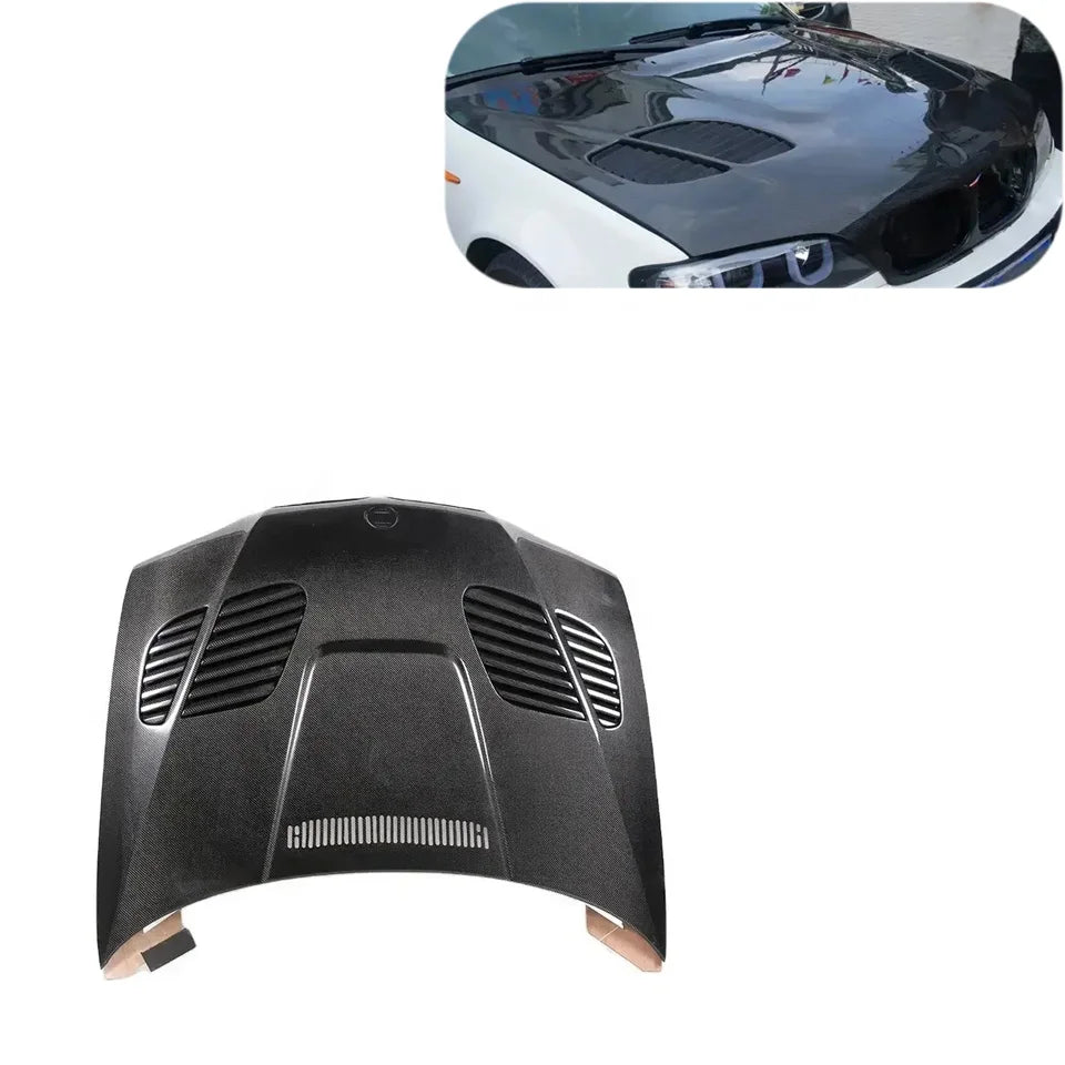 Suitable for BMW E46 M3 Style Carbon Fiber Hood