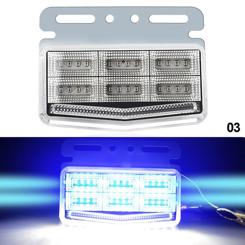 24V Truck Side Marker Indicator 42LED Super Bright Lights Waterproof