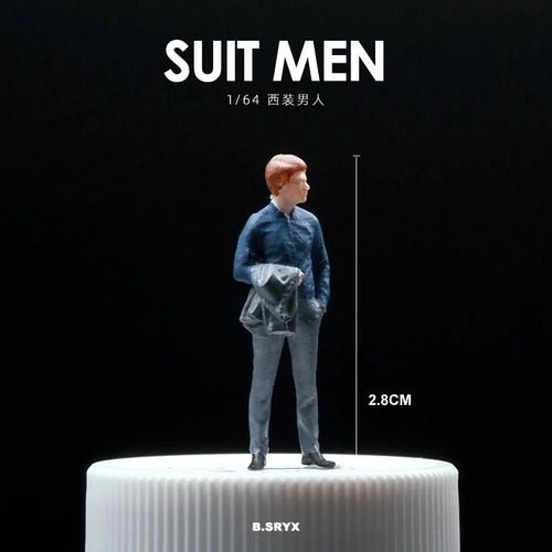 1/64 Simulation Doll Model Miniature Figure Toy Hand Mini Man Scene