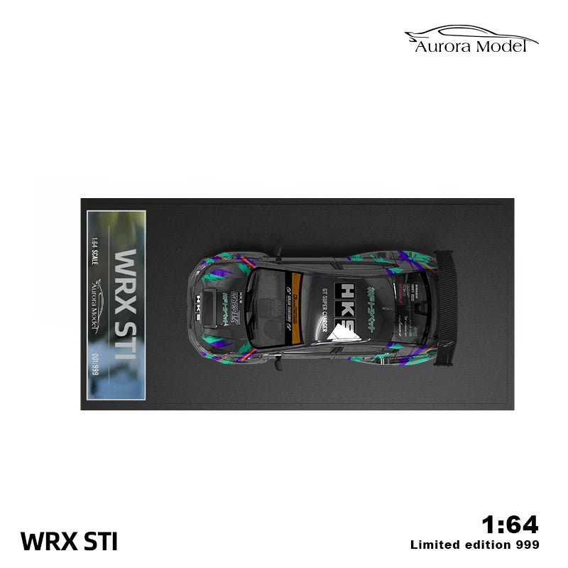 Timemicro&Aurora1:64 WRX STI HKS Coating Alloy Collection simulation