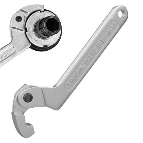 Spanner Wrench Tool Adjustable Shock Wrench Universal Carbon Steel