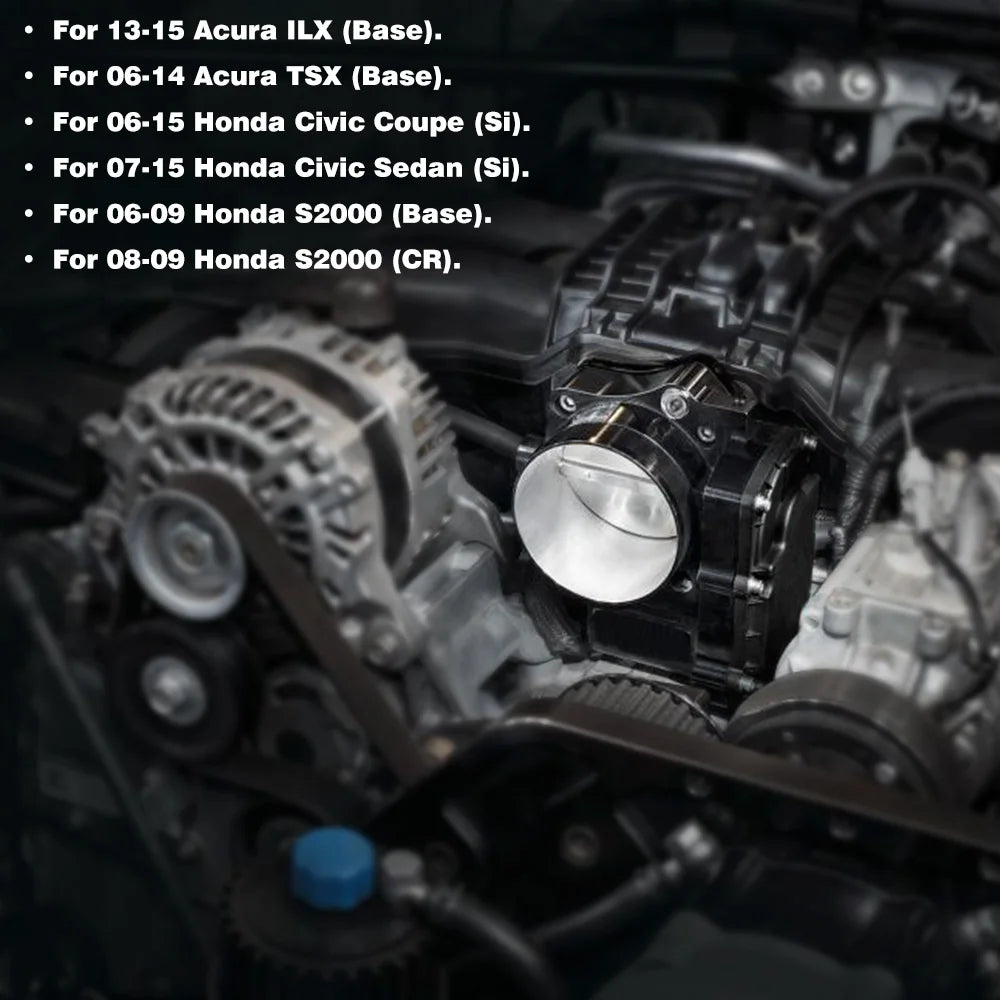 LIZHI- 72mm DBW Drive-By-Wire Throttle Body For 06-11 Honda Civic Si