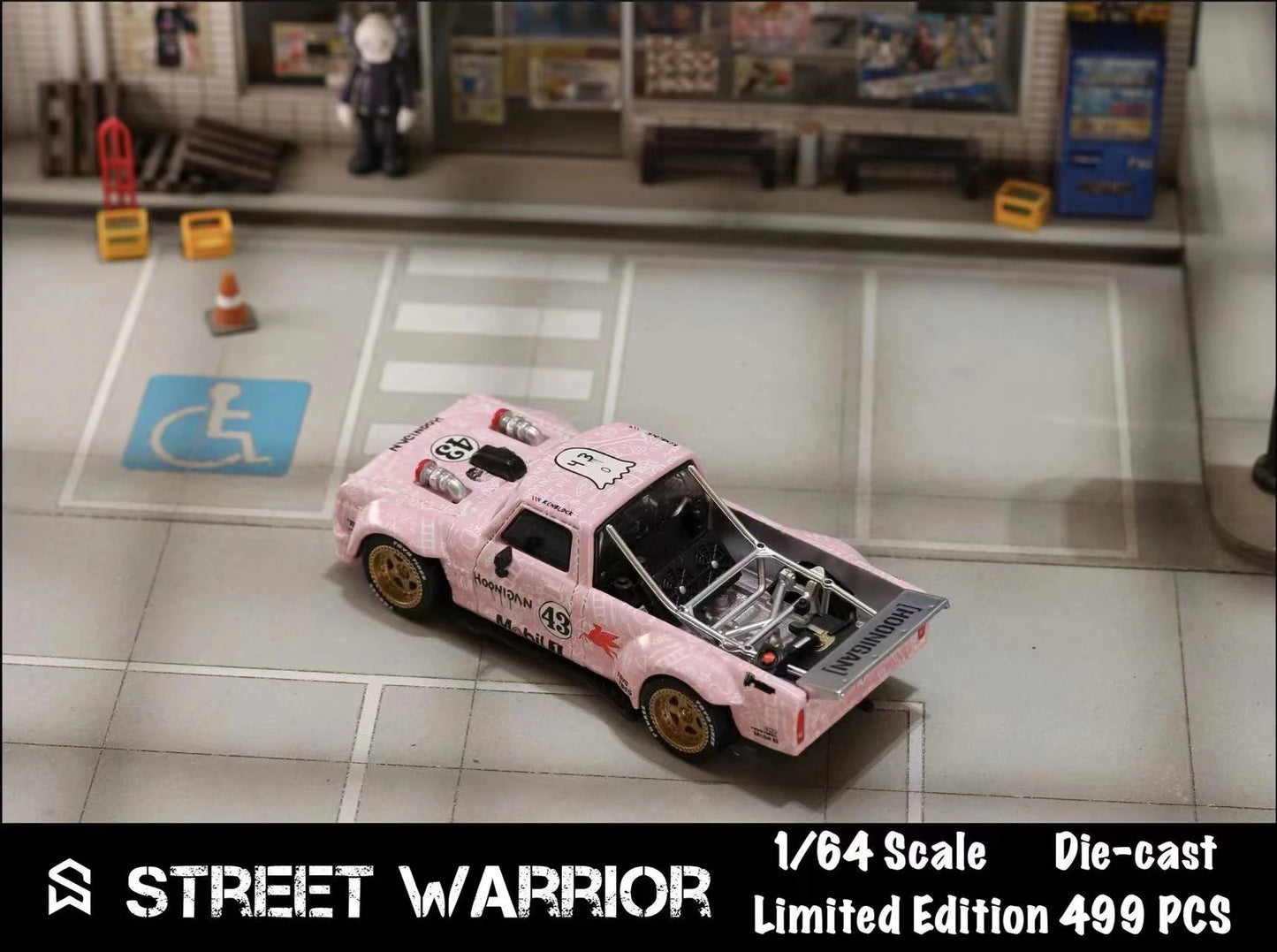 **Pre-order **SW 1:64 1965 Mustang Hoonicorn RTR /Truck Los Angeles